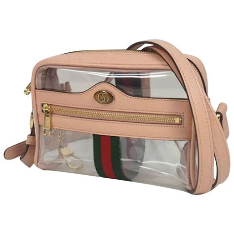 gucci clear tote bag